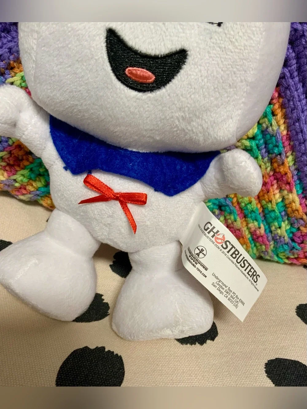 Ghostbusters Stay Puft Marshmallow Man Plush Stuffed Toy 8
